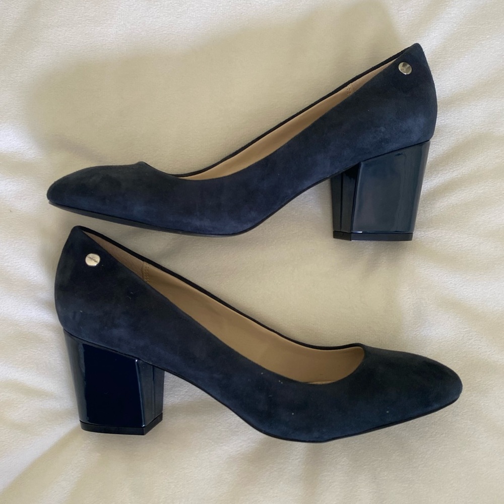 Calvin Klein Kasey dress pumps navy blue